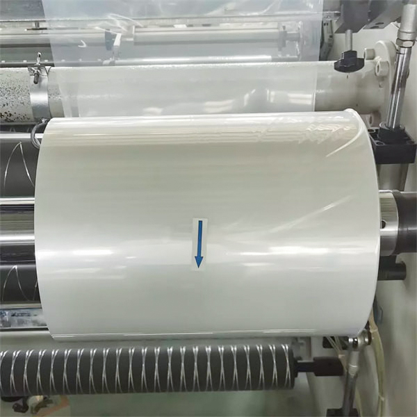 Màng co nhiệt Pof ép đùn năm lớp 12 Micron bọc nhựa cuộn